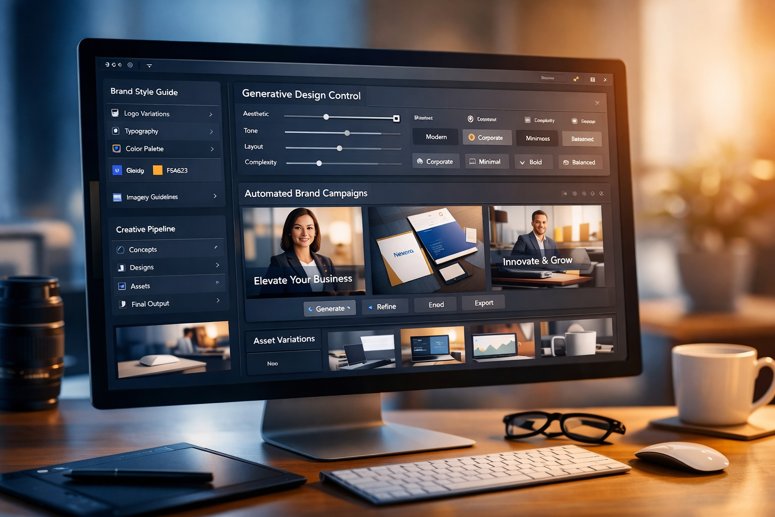 Брендовый визуал на генеративке: как превратить «лотерею промптов» в пайплайн